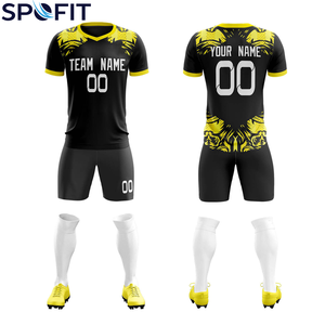 Conjunto de Uniforme de Fútbol Personalizado 2026, Impreso por Sublimación, 100% Poliéster, Venta al Por Mayor, Personalización de Logotipo, Ropa Deportiva - Product Image 3