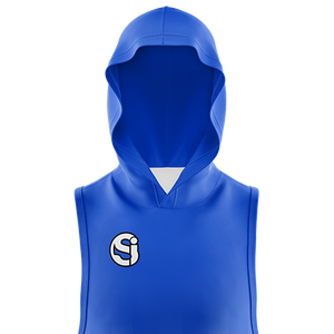 Hoodie sans manches unisexe personnalisé pour homme, hiver, broderie appliquée, impression par sublimation, coton molletonné, pour homme - Product Image 2