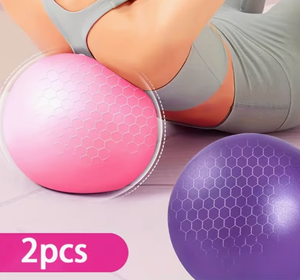 HAWK SPORTS INDUSTRIES - Juego de 2 Pelotas de Yoga para Masaje y Ejercicio, Material de PVC Antideslizante, Pelota de Estabilidad para Ejercicios Abdominales para Adultos - Product Image 1