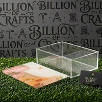 Moderne transparante acryl cadeaudoos voor dadels, gedroogd fruit, snoep, desserts, noten, chocolade, Ramadan, Eid Mubarak cadeauverpakking