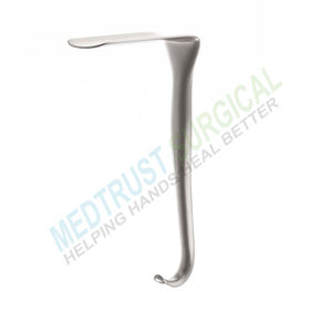 Rétracteur vaginal Jackson en acier inoxydable, instrument chirurgical gynécologique pour examen et rétraction vaginale - Product Image 2