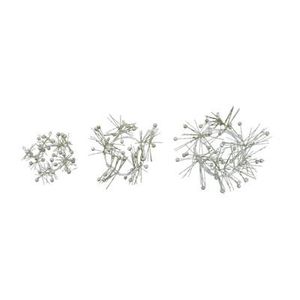 Irregular Glass <b>Lantern</b> <b>Candle</b> Holder with Gold Leaves and Pearls Tapered Design for Home Decoration Heat Resistant Reusable - Product Image 3