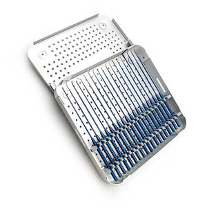 Juego de 19 piezas de micro espátulas de acero, desangladores de nervios y vasos, micro curetas de 210 mm, instrumentos quirúrgicos ortopédicos tipo lágrima - Product Image 4