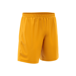 <b>Men</b> <b>Red</b> Solid Color 100% Cotton Quick Dry Breathable Elastic Waist Front Logo Knitted Casual Sport Style <b>Shorts</b> - Product Image 4
