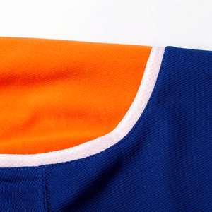 Jersey de Hockey sobre Hielo Profesional Personalizado OEM, 100% Poliéster, Malla, Unisex, Cuello en V, Corte Regular, Impresión por Transferencia de Calor, Manga Larga, Verano - Product Image 4