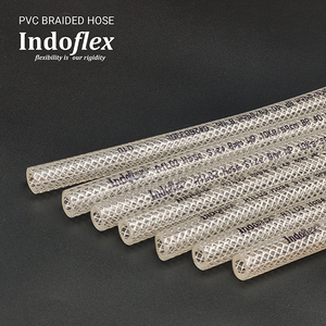 Manguera de PVC Transparente Trenzada Ascent India, 8mm DI x 14mm DE, Reforzada para Agua, Aire e Industria - Product Image 1