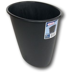 Cestino per Rifiuti Nero da 1,5 Galloni, Eleganti Contenitori per Rifiuti per Casa o Ufficio - Product Image 1