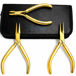 Kit d'outils de fabrication de bijoux de qualité supérieure, ensemble complet pour les créateurs de bijoux DIY, emballage personnalisé, outils en acier inoxydable de haute qualité - Product Image 1