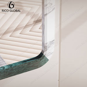<b>Rectangular</b> Marble Framed Wall <b>Mirror</b> Traditional Design 6mm Glass Thickness Bathroom No Electricity Required - Product Image 6