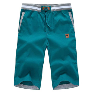 Fabricant ODM OEM – Shorts Homme Personnalisés Brodés Décontractés de Haute Qualité, Maillot de Bain 100% Coton Séchage Rapide avec Braguette Boutonnée - Product Image 4