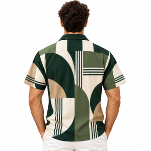 Camisa de Verano para Hombre 2025, de Algodón, Color Sólido, Manga Larga, con Botones, Transpirable y de Secado Rápido, Estilo Casual - Product Image 2