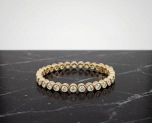 Bracelet tennis Zyorio Jewels classique en argent sterling avec diamants de laboratoire sertis clos, bijoux de luxe pour femme, cadeau idéal pour les fêtes - Product Image 6