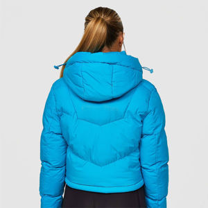 High Quality Color Women Puffer Jacket Casual Design Breathable Fabric Warm <b>Waterproof</b> <b>Zipper</b> Closure Winter Outdoor Use Cotton - Product Image 6