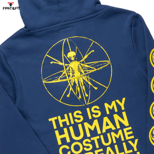 Survêtement décontracté à capuche pour homme, imprimé, tendance hiver, 100% coton, respirant, grande taille, tissu léger et confortable - Product Image 6