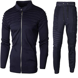 Durable Polyester Soccer Tracksuit Customizable Football Training Suit Quick Dry <b>Jacket</b> And Pants For Clubs - Product Image 3