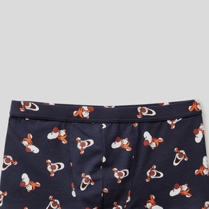Boxer court tissé sans étiquette pour homme de haute qualité, coupe décontractée, anti-humidité, couleurs assorties, en Spandex/Polyester, taille mi-haute - Product Image 3