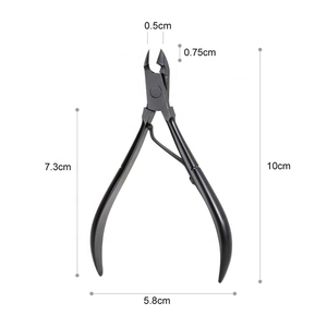 Professional Spring Loaded Nail Beauty Nipper Top Product Cuticle <b>Cutter</b> Stainless Steel Sharp <b>Edge</b> Manicure Tool Beauty Nipper - Product Image 5