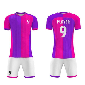 ชุดกีฬาฟุตบอลชาย เสื้อและกางเกงขาสั้น ซับเหงื่อ น้ำหนักเบา สำหรับฝึกซ้อมและการเล่นบนสนาม - Product Image 1