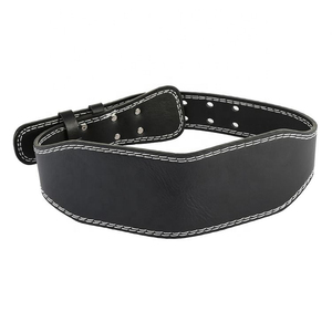 Custom Logo Soft Breathable Waist Support <b>Belt</b> Adjustable Fitness Gym Training Lifting <b>Strap</b> Weightlifting Leather Accepted OEM - Product Image 3