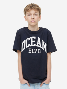 Camiseta para Niños Lista para Enviar, Camiseta de Algodón 100% con Estampado de Logotipo y Dibujos Animados - Product Image 2