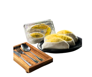 Pulpe de durian congelée de Thaïlande, texture douce et crémeuse, durian Monthong 500g, durée de conservation de 14 jours, fournisseur thaïlandais pour les importateurs - Product Image 1