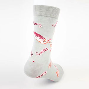 Custom Men's Spandex/Polyester <b>Grip</b> Crew <b>Socks</b>-Quick Dry Certified OEM Apparel Manufacturer - Product Image 3