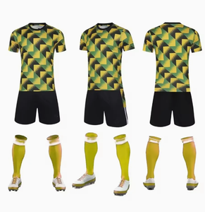 mens soccer jersey set orange black striped sublimated short sleeve moisture wicking <b>athletic</b> fit custom - Product Image 4