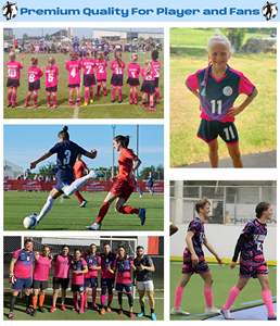 Uniforme de Fútbol Unisex de Fabricación Pakistaní, Transpirable, Talla Grande, Manga Corta, Diseño de Logotipo Personalizado, Alta Calidad - Product Image 6