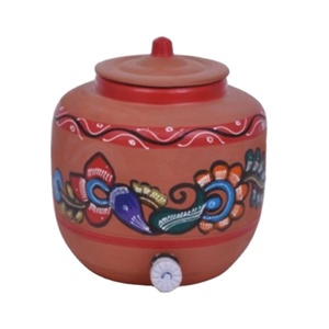 Maceta de Agua Ecológica y Duradera de 12L, Color Rojo Tierra - Product Image 1