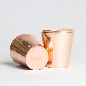 Gobelet Moscow Mule en cuivre pur et acier inoxydable, motif floral, résistant au lave-vaisselle, taille personnalisable, de la marque Indian Supplies. - Product Image 6