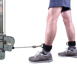 Ajustable Neopreno Gimnasio Tobillo Soporte Personalizado Entrenamiento Cable Máquina Ejercicio Tobillo Pesas Correas - Product Image 6