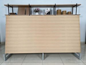 High Quality 100 Percent Real <b>Solid</b> White Oak <b>Wood</b> Flooring Veneer Faced Plywood PS Veneer Flat Surface Sanded Both Sides Panels - Product Image 5