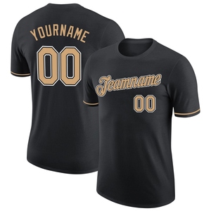Wholesale Direct Manufacturing Industry Custom Burgundy Navy-Gold 100% Polyester Unisex Quick Dry Performance T-Shirt - Product Image 2