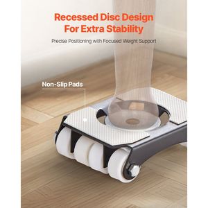 Carrello per Mobili Resistente con Capacità di Carico di 150 Kg, Doppia Fila di Otto Ruote in Acciaio al Carbonio, Ruote per Spostamento Mobili - Product Image 3