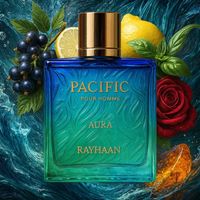 Parfum PACIFIC AURA par RAYHAAN 100ml Original Dubaï Arabe Longue Durée Eau de Parfum pour Hommes