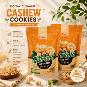 พร้อมนำเสนอตัวอย่าง NUTRINUT Crunch & Go Cashew Cube – ขนมขบเคี้ยวเพื่อสุขภาพ อร่อย อิ่มอร่อย ให้พลังงาน 195 กรัม |   บริการ ODM - Product Image 1