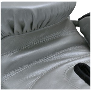 Guantes de Boxeo Blaze Fight Wear de Cuero con Cordones para Gimnasio, Entrenamiento de MMA, Muay Thai, BJJ, Artes Marciales, Guantes para Sacar Golpes - Product Image 3