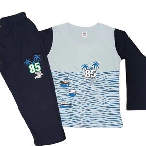 Conjunto de tendencia de otoño, ropa cómoda de tela satinada, camisetas casuales para hombres, manga larga, 100% algodón - Product Image 4