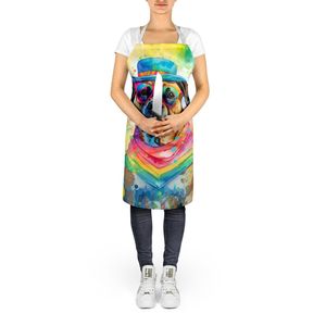 Cane Corso Hippie Dawg Unisexe Grand Tablier de Cuisine Multicolore pour la Cuisson Artisanat Jardinage-Femmes et Hommes Adultes - Product Image 5