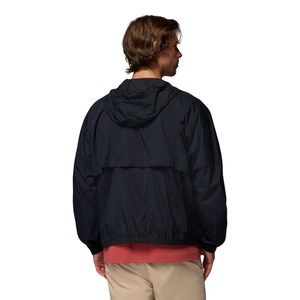 Custom Logo Solid Streetwear <b>Summer</b> Hooded Windbreaker <b>Jacket</b> <b>Lightweight</b> Zip-Up Track Drawcord Hood Side Pockets - Product Image 3