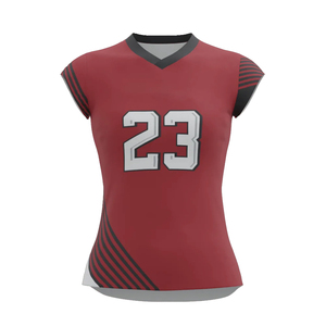Maillots de volley-ball personnalisés sur mesure, design sublimé, pour hommes, haute qualité. - Product Image 2