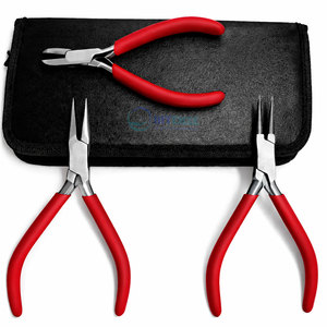 Kit d'outils de fabrication de bijoux de qualité supérieure, ensemble complet d'outils de précision pour la perlage, le wrapping de fils, la réparation et l'artisanat métallique - Product Image 3