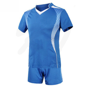 Matériaux de qualité supérieure, 100% polyester, respirant, uniforme de volley-ball à manches courtes, design personnalisable, vêtements de sport anti-transpiration - Product Image 1