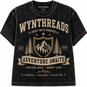 T-shirt tricoté pour homme, délavé à l'acide, 100% coton, col rond côtelé, coupe classique, manches courtes, haute qualité, logo personnalisé, vente en gros - Product Image 5