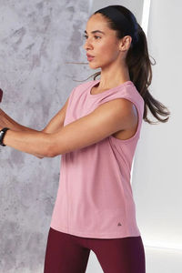 Newest Style Fit Breathable Women Tank <b>Top</b> Women Athletic Workout Raceback Cotton Tank <b>Tops</b> Wholesale Rate Cheap Price - Product Image 3