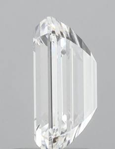 Diamant de laboratoire taille émeraude 2,01 carats, couleur D, clarté VS1, polissage excellent, CVD, certifié IGI, pierre libre pour bague de joaillerie fine - Product Image 2