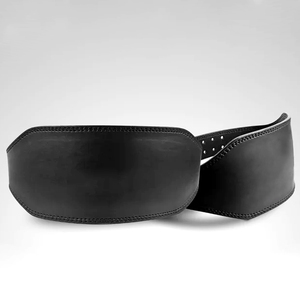 Cowhide Leather Heavy Duty Weightlifting Belt for Powerlifting Strength <b>Training</b> Professional Protection Non-Slip Foldable - Product Image 4