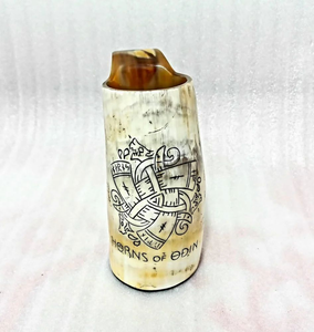 Taza de Cuerno de Búfalo Africano 100% Calidad Premium, Hecha a Mano, Artesanía Natural Tallada - Product Image 1