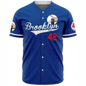 Maillot de baseball sublimé léger et respirant, uniforme d'équipe personnalisé entièrement imprimé, tissu à séchage rapide pour hommes et jeunes 2026 - Product Image 2