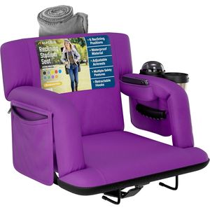 Silla Reclinable Premium para Gradas con Soporte para la Espalda, para Asientos de Estadio - Product Image 1